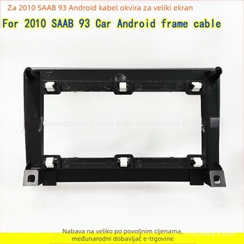 Saab 2010 Android navigacijski fasadni panel retrofit modul – SA-01, Evoresn/Yisen; Materijal: plastični okvir; Saab kompatibilan; Svrha: audio modifikacija