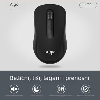 Patriot M21 bežični miš – 3 tipke, DPI 1600, 2.4G, Plug and Play, ergonomski