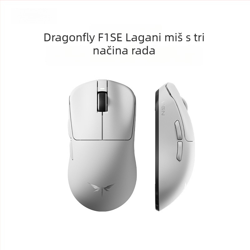 VGN Dragonfly F1SE gaming bežični miš, Bluetooth, tri načina, dugo trajanje baterije