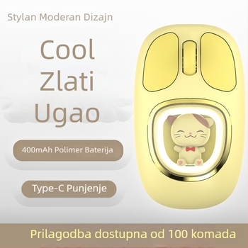 M94 Bežična optička miš, USB/Bluetooth dvostruki mod, 1600 DPI, 3 tipke, domet 10 m