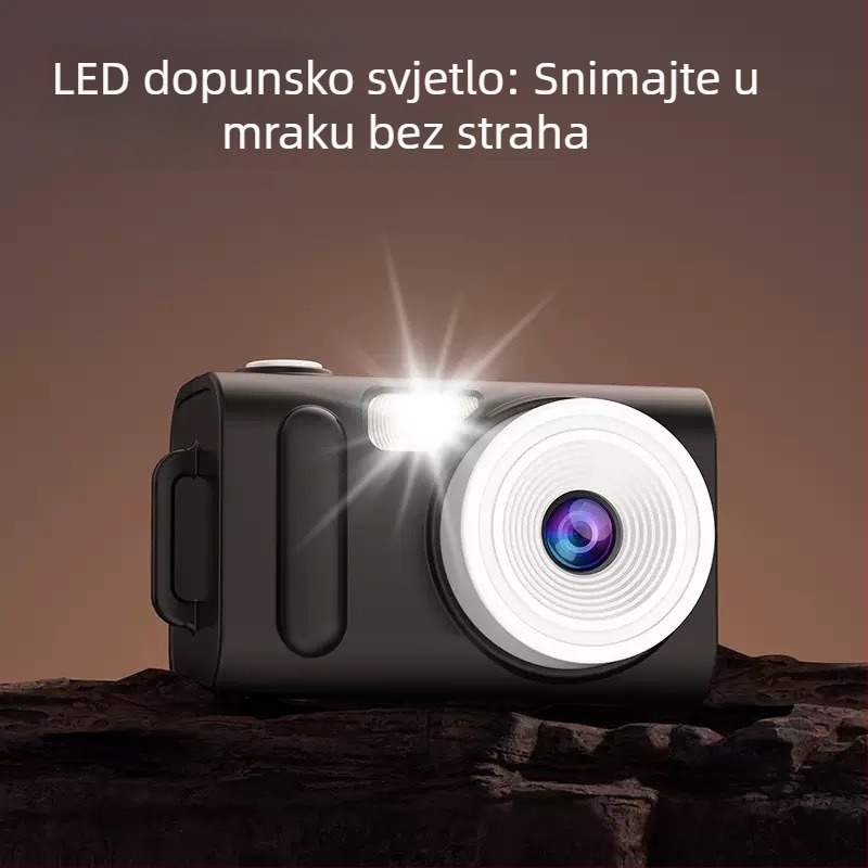 Sharpness X2 Mini digitalna kamera, 1080P video, 1.69-inčni LCD zaslon, TF kartica
