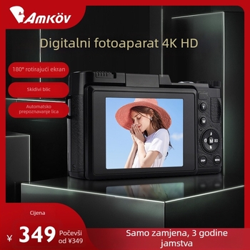 AMKOV Amkov-cdr2 digitalna mikro-SLR kamera s 30 MP senzorom, maksimalna rezolucija 6400×4800, senzor 2/3 inča, 3.0 inčni LCD, periskopni objektiv