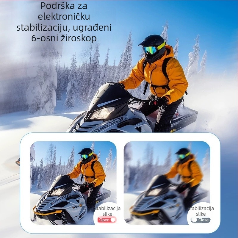 DC205X Kamera s optičkim zumom, 5K HD, bezzrcalna kamera za početnike sa selfie, 3-inčni LCD, TF kartica
