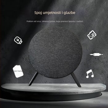 Bluetooth zvučnik sa stalkom — vanjski prenosni HiFi, sustav od 5 zvučnika (10W, 100 Hz–20 kHz, Bluetooth 5.3, 1000–1200 mAh, domet 10 m)
