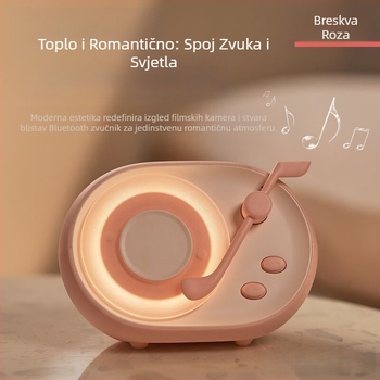 Bluetooth zvučnik s ambijentalnim osvjetljenjem, ugrađena baterija 1000–1200 mAh, 5 W, frekvencijski odziv 60 Hz–15 kHz, SNR ≥70 dB