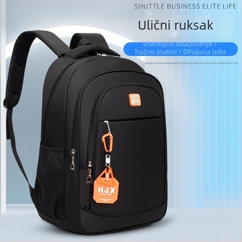 Muški ruksak od Oxford materijala za prijenosno računalo, poslovna putovanja, zaštita kralježnice, zakrivljene naramenice, 16-inčni laptop