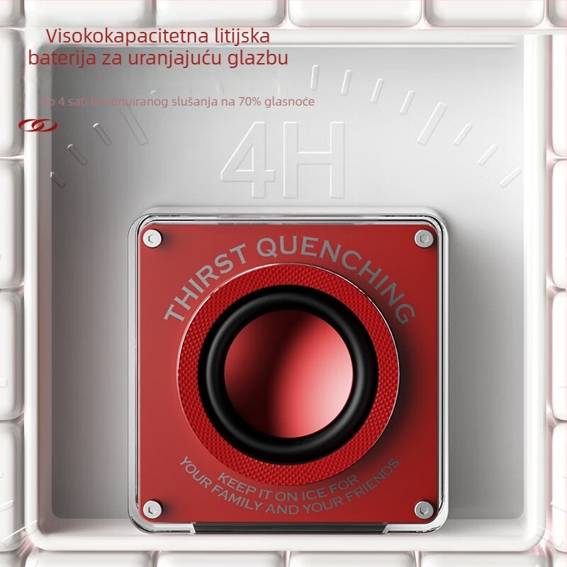 Bluetooth mini zvučnik IPX7 5W Ugrađena baterija 300–500mAh 100Hz–20kHz Bluetooth 5.3
