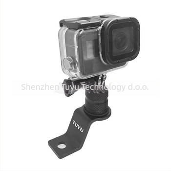 Držač retrovizora motocikla, aluminijska legura, 360° rotirajući nosač, GP479, kompatibilan s GoPro