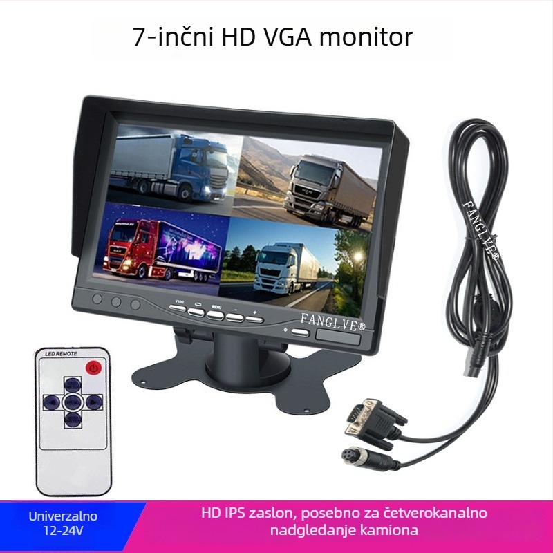FANGLVE Auto LCD zaslon FL-VGA, TFT zaslon, VGA ulaz