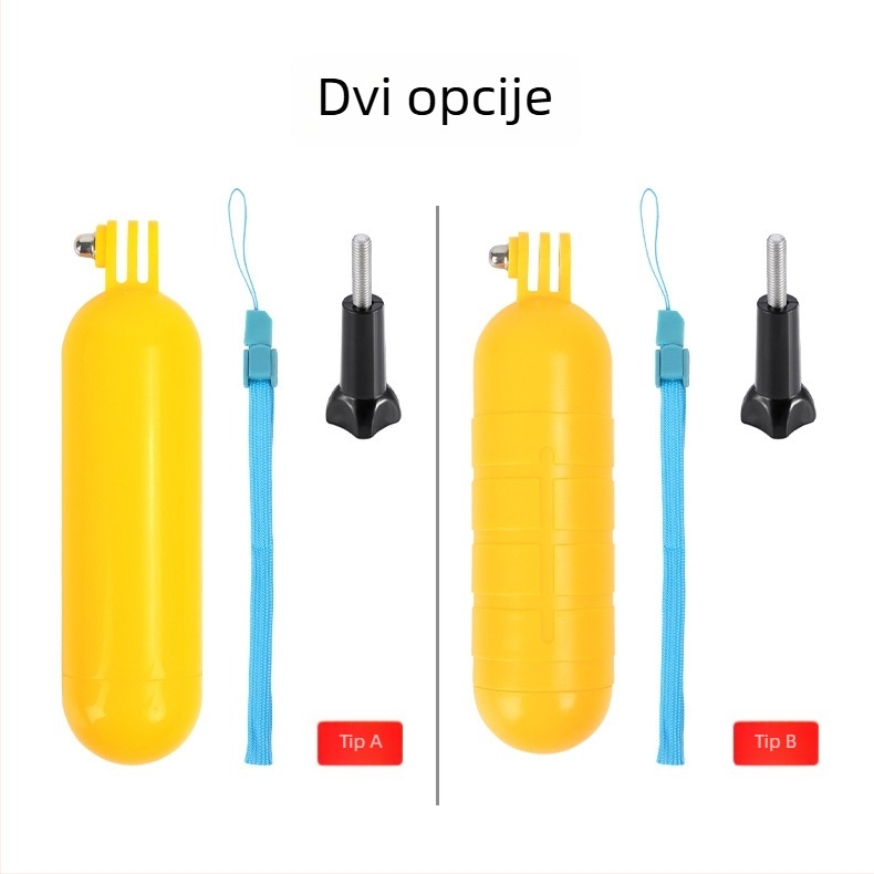 Plutajući štap za GoPro i DJI Action kamere, vanjski komplet dodataka, 14-u-1 dodaci, univerzalni