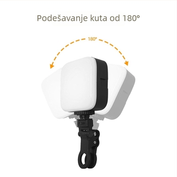 Mini svjetlo za ispunjavanje s ugrađenom baterijom — RGB pozadinsko osvjetljenje, podesiva temperatura boje 2500K–9900K, model M-88, prenosno džepno svjetlo za fotografiju
