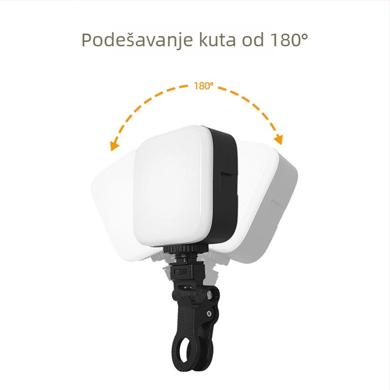 Mini svjetlo za ispunjavanje s ugrađenom baterijom — RGB pozadinsko osvjetljenje, podesiva temperatura boje 2500K–9900K, model M-88, prenosno džepno svjetlo za fotografiju
