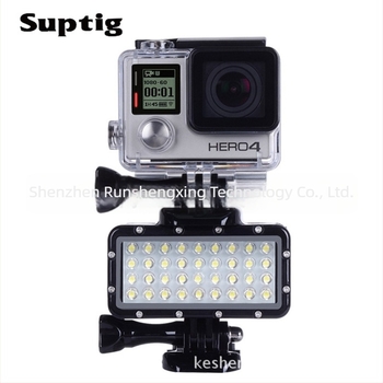 SUPTIG GoPro podvodna svjetiljka – LED vodootporno podvodno osvjetljenje, kompatibilno s GoPro kamerama, paket od 3 komada