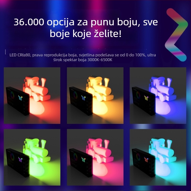 NP-L3 Prijenosno svjetlo za dopunu za telefon – ručno, višerazinsko podešavanje, ispod 10W, 3.7V