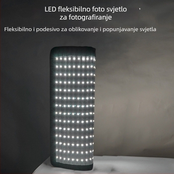 LED fleksibilno svjetlo za live stream i fotografiju — 101–150W, 220V, tri boje temperature, model Roll Cloth Lamp