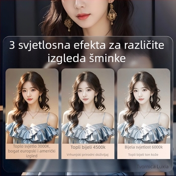 Mini dopunsko svjetlo s daljinskim upravljanjem za stolnu upotrebu | LED visoke svjetline, preko 150W