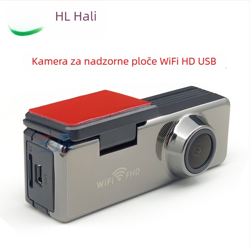 Skrivna USB kamera za auto s Wi‑Fi, 1080p noćni zapis i nadzor parkiranja 24h