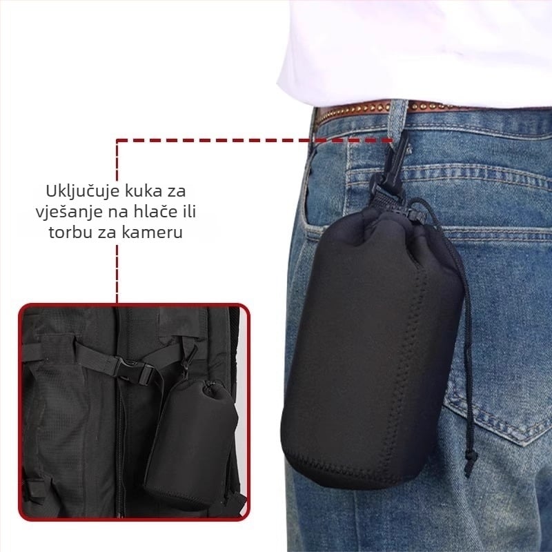 Torba za objektiv SLR kamere — zaštitni poklopac, kutija za pohranu i pojasna torba