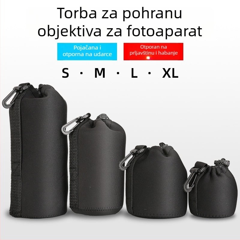 Torba za objektiv SLR kamere — zaštitni poklopac, kutija za pohranu i pojasna torba