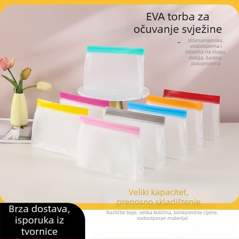 Ziplock vrećica za čuvanje svježine | plastični materijal | putno skladištenje | tiskanje u boji | laminacija