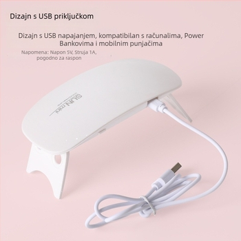 Mouse Light USB LED lampica za gel nokte