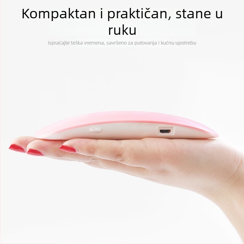Lampa za nokte u obliku miša – prijenosna mini sušionica za nokte, model SUN mini; porijeklo Zhejiang; neto masa 85 g; OEM brend; 200 kom./karton