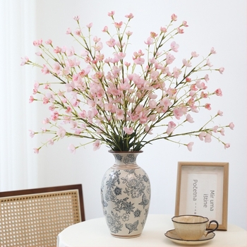 Umjetno cvijeće Lily of the Valley – dekorativna aranžma za dom | materijal: satensko cvijeće; izrada: slikanje, ubrizgavanje, sitotisak; namjena: vjenčanje, outdoor, rekvizit za fotografiju; šifra: Long branch bellflower