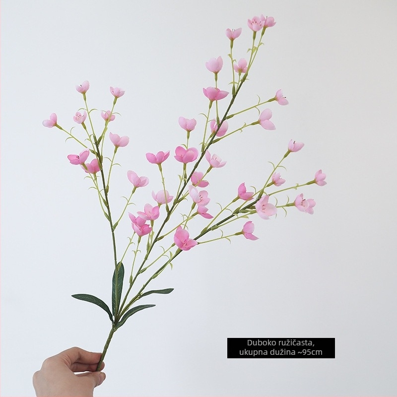 Umjetno cvijeće Lily of the Valley – dekorativna aranžma za dom | materijal: satensko cvijeće; izrada: slikanje, ubrizgavanje, sitotisak; namjena: vjenčanje, outdoor, rekvizit za fotografiju; šifra: Long branch bellflower