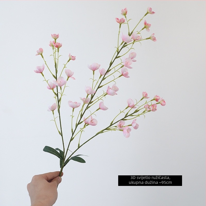Umjetno cvijeće Lily of the Valley – dekorativna aranžma za dom | materijal: satensko cvijeće; izrada: slikanje, ubrizgavanje, sitotisak; namjena: vjenčanje, outdoor, rekvizit za fotografiju; šifra: Long branch bellflower