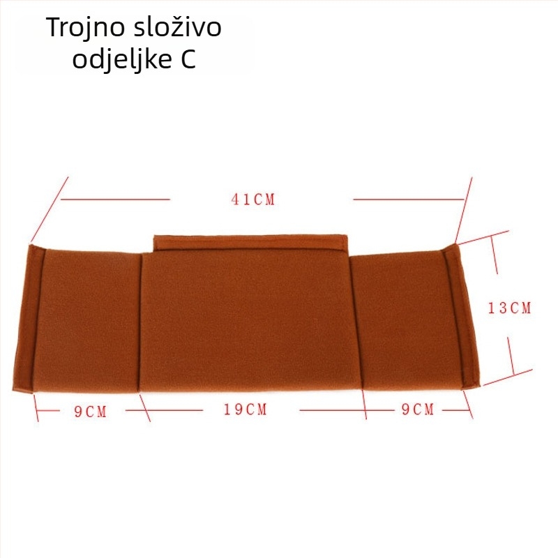 Torba za SLR fotoaparat s DIY pregradama, poliesterska tkanina, Velcro zatvaranje, model 008, prozračna i otporna na udarce