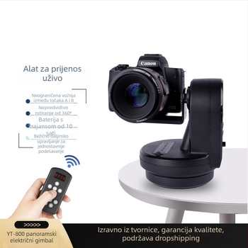 Električni gimball za mobitel i mirrorless kameru, daljinski upravljač, 360° panoramsko snimanje, termička vizualizacija sa stabilizacijom, ABS kućište