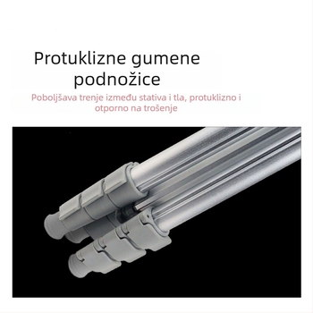 Stativ od aluminijske legure, kuglična glava, 5 sekcija, nosivost 5 kg, ploča brzog otpuštanja