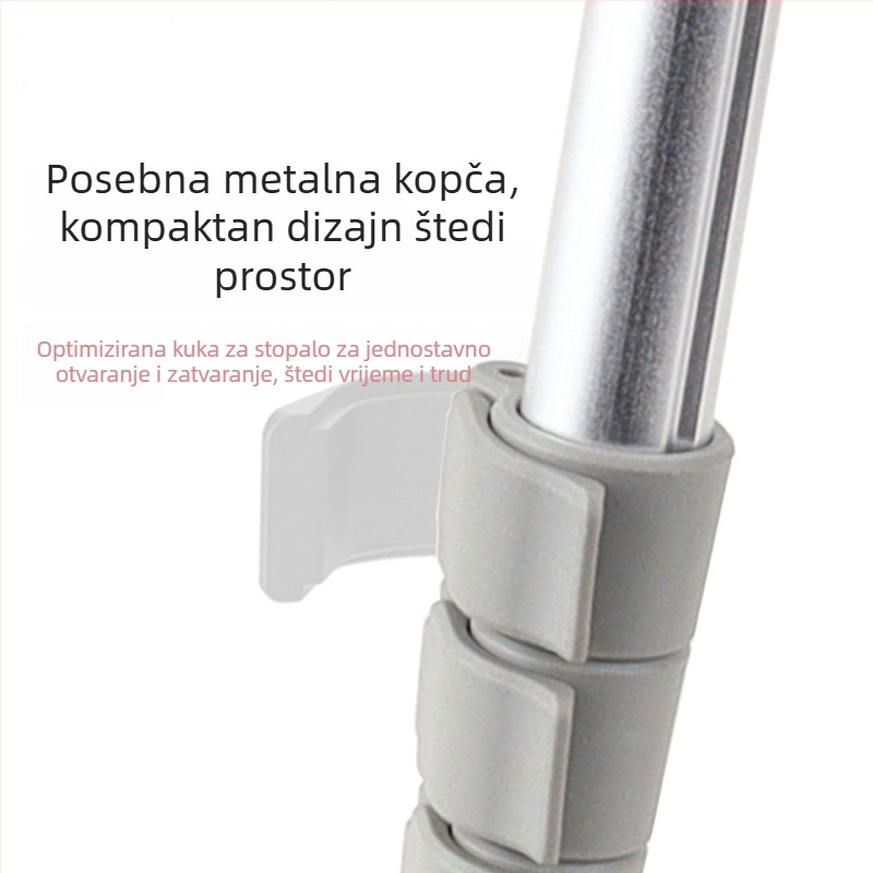 Stativ od aluminijske legure, kuglična glava, 5 sekcija, nosivost 5 kg, ploča brzog otpuštanja