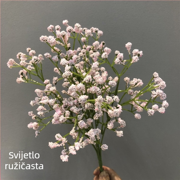 Linglan plastični buket Starry Sky, 34 g, za vjenčanje i vanjsku dekoraciju