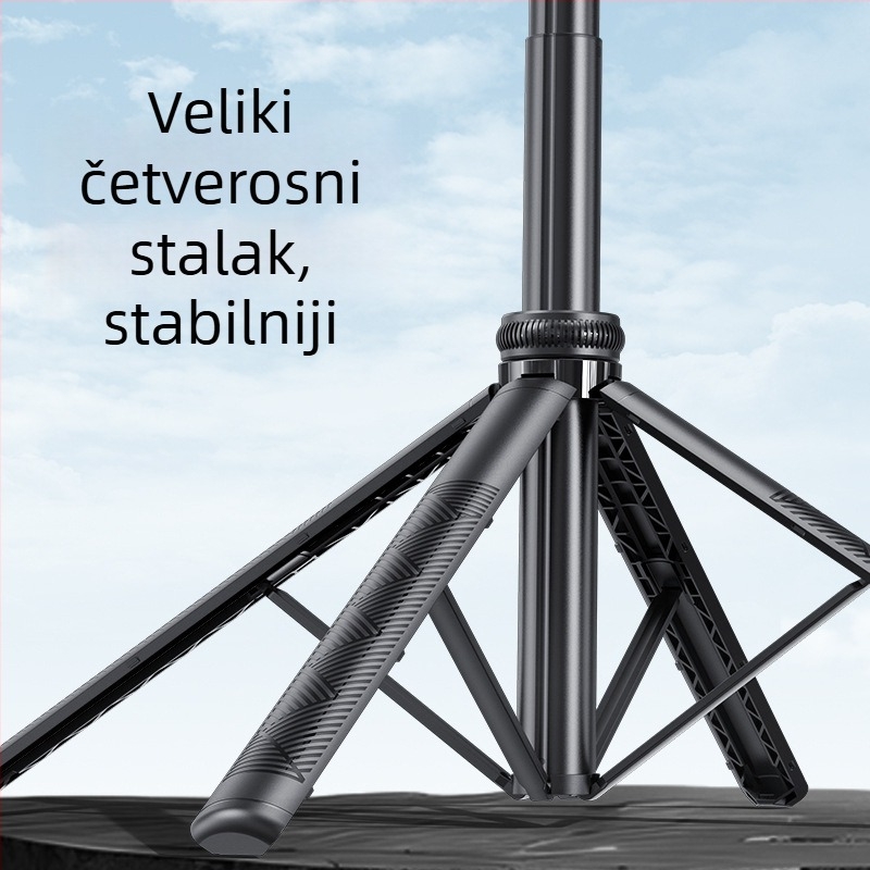 AI praćenje lica gimbal-stativ za pametni telefon – aluminijska legura, 360° vertikalno okretanje, težina 620 g, kompatibilan s većinom telefona, unutarnja i vanjska upotreba