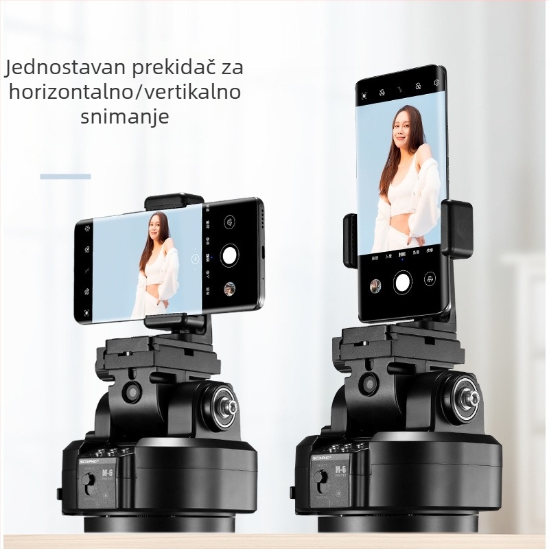 Suben M6 rotirajuća električna kamera s pan-tiltom, bežično daljinsko upravljanje, 360° panoramsko snimanje, AI praćenje i prepoznavanje lica