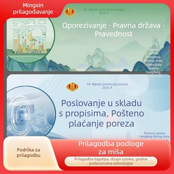 Podložak za miš Z22, prirodna guma + tkanina, protuklizna, toplinski prijenos, gaming stolna podloga