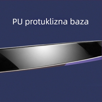 Mala podložka za zglob za tipkovnicu s memorijskom pjenom i platnenim premazom, jednostrana, potpora zgloba, toplinski prijenos