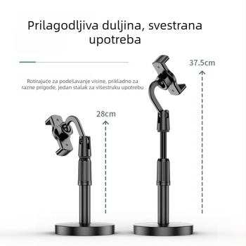 Stalak za telefon za stol, Lazy Bracket, univerzalno, plastično
