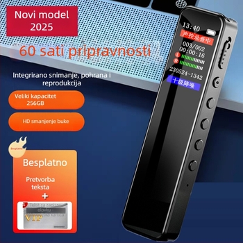 Pen za snimanje D02, 128M memorije, napajanje kroz auto-upaljač MP3, samostalno automatsko sučelje zvuka, FM nije podržan
