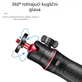 Stativ za Insta360 GO3S/GO3 – ručni selfie štap s stativom, 3-sekcijski, ABS/aluminijska legura, nosivost do 2 kg, stabilno snimanje