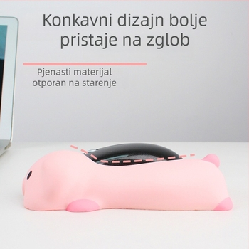 Piggy jastučić za zglob – injekcijsko lijevanje, jednostrana podrška, crtani stil, prilagodljivo