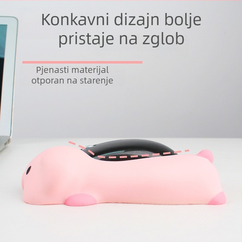 Piggy jastučić za zglob – injekcijsko lijevanje, jednostrana podrška, crtani stil, prilagodljivo