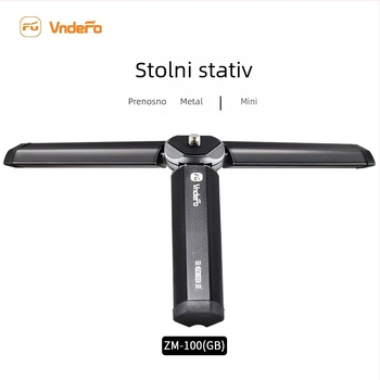 Stativ za stolni mobitel za livestream – aluminijsko-cinkova legura, dizajn s 1 čvorom, nosivost pod 2 kg, težina 0,142 kg, model ZM-100(GB)