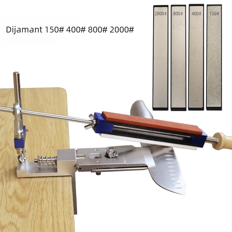 Oštrač nože s fiksnim kutem, aluminijska legura + nehrđajući čelik, brzo učvršćivanje, Beckyre, lansiran 2025.