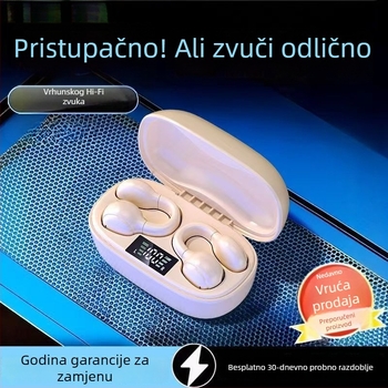 Bluetooth slušalice, na uho, Qualcomm čip, domet 10 m, Bluetooth 5.0