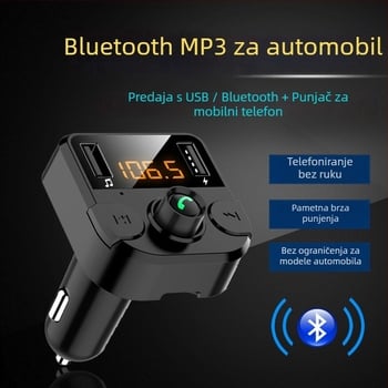 BT36B Auto MP3 player s Bluetooth Hands-Free, USB pogon, FM tuner, 24-satna reprodukcija, napajanje 12-24V