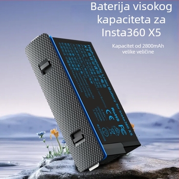 MXJ X5 Punjački dodaci za Insta360 X5 Panoramska akcijska kamera