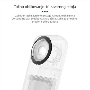 X3-01 PMMA zaštitno staklo objektiva za Insta360 X2/X3, otporno na ogrebotine