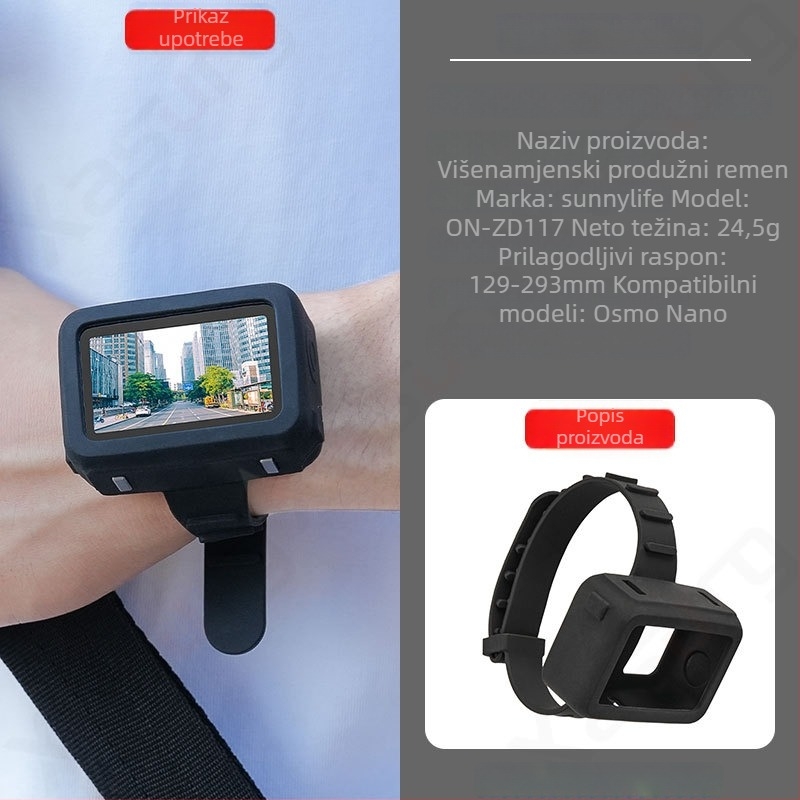 Silikonska proširena narukvica za zapešće DJI Osmo Nano (Nano tie) – Sunnylife